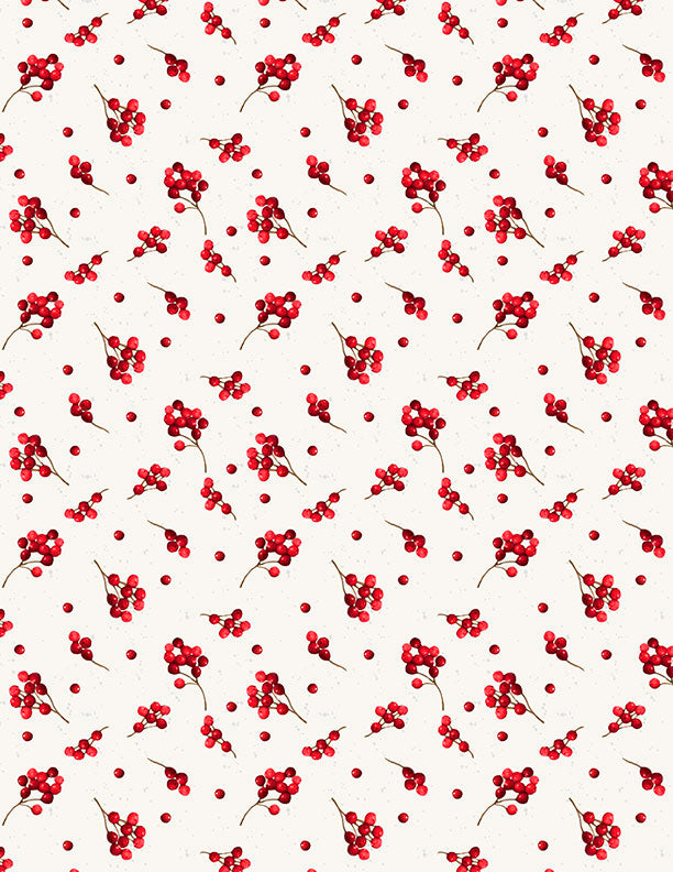 Cardinal Charm || Holly Toss White