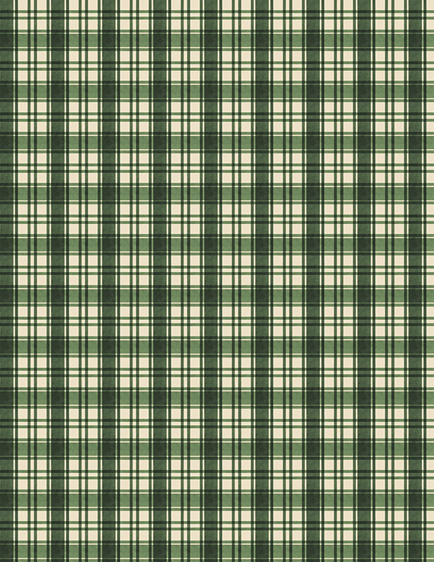Cardinal Charm || Plaid Green Multi