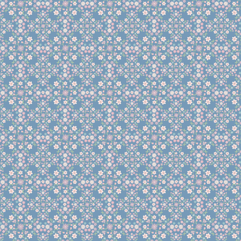 Le Petit Escargot || Blooms & Vines || Blue