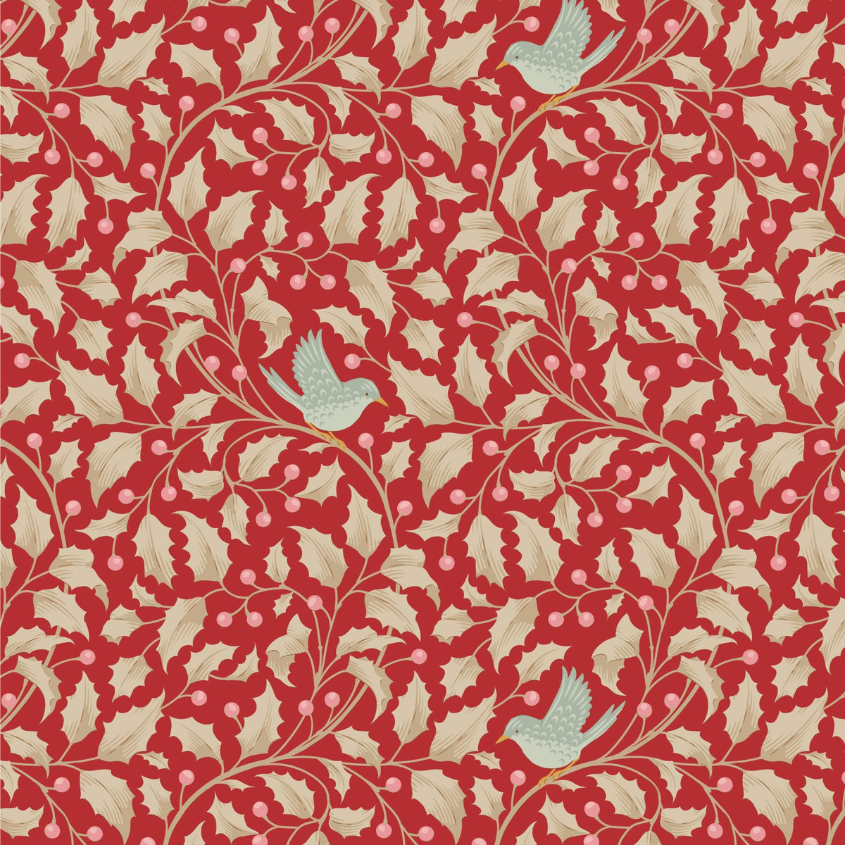 Merry Little Christmas || Holly || Red