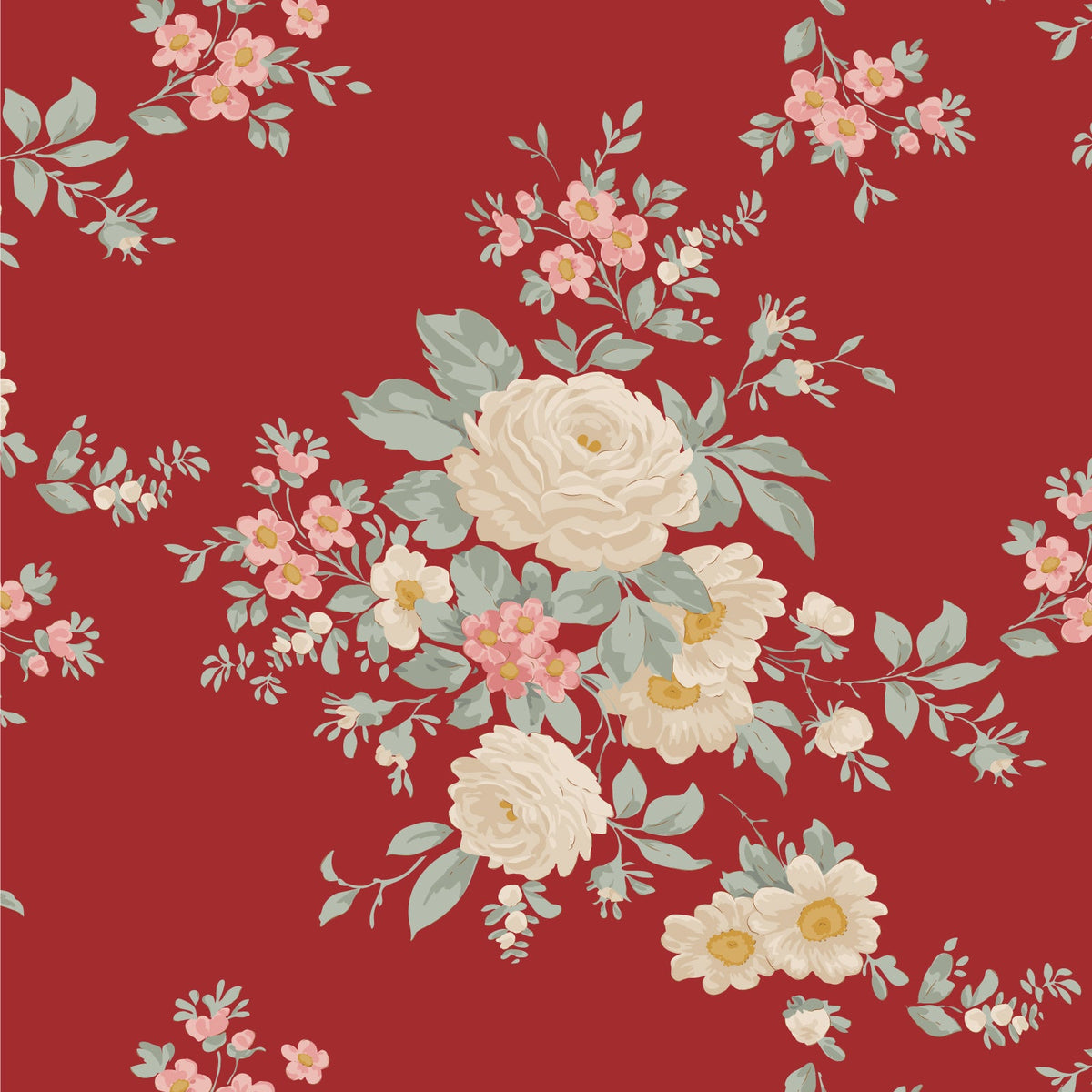 Merry Little Christmas || Carol || Burgundy
