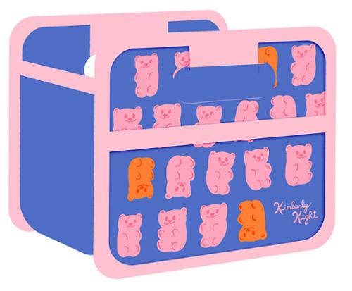 Foldable Box Mini || Gummy Bear
