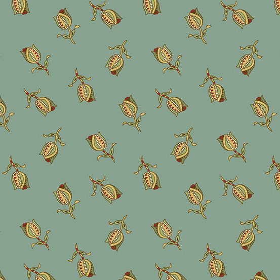 Jingle Bell || Ornamental Tulips || Vintage Blue
