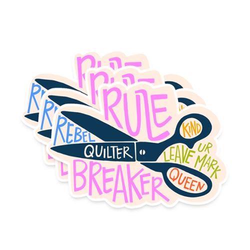 Rule Breaker Sticker