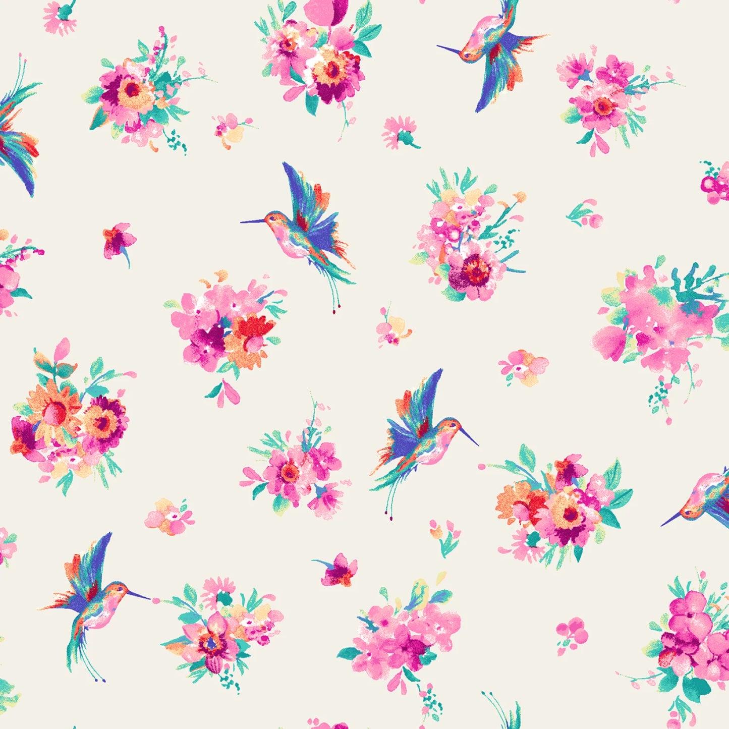 Summer Buzz || Cream Mini Hummingbird