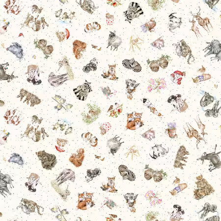 Together is Better || Cream Tossed Animals