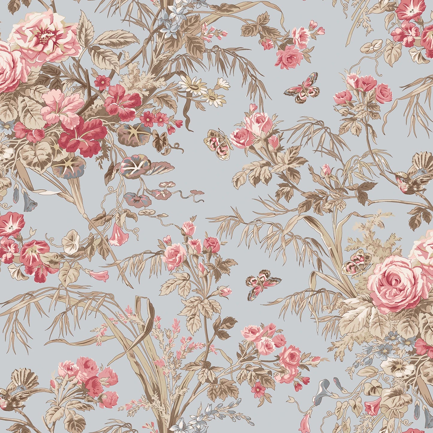 Meadow Blush || Blue Focal Floral