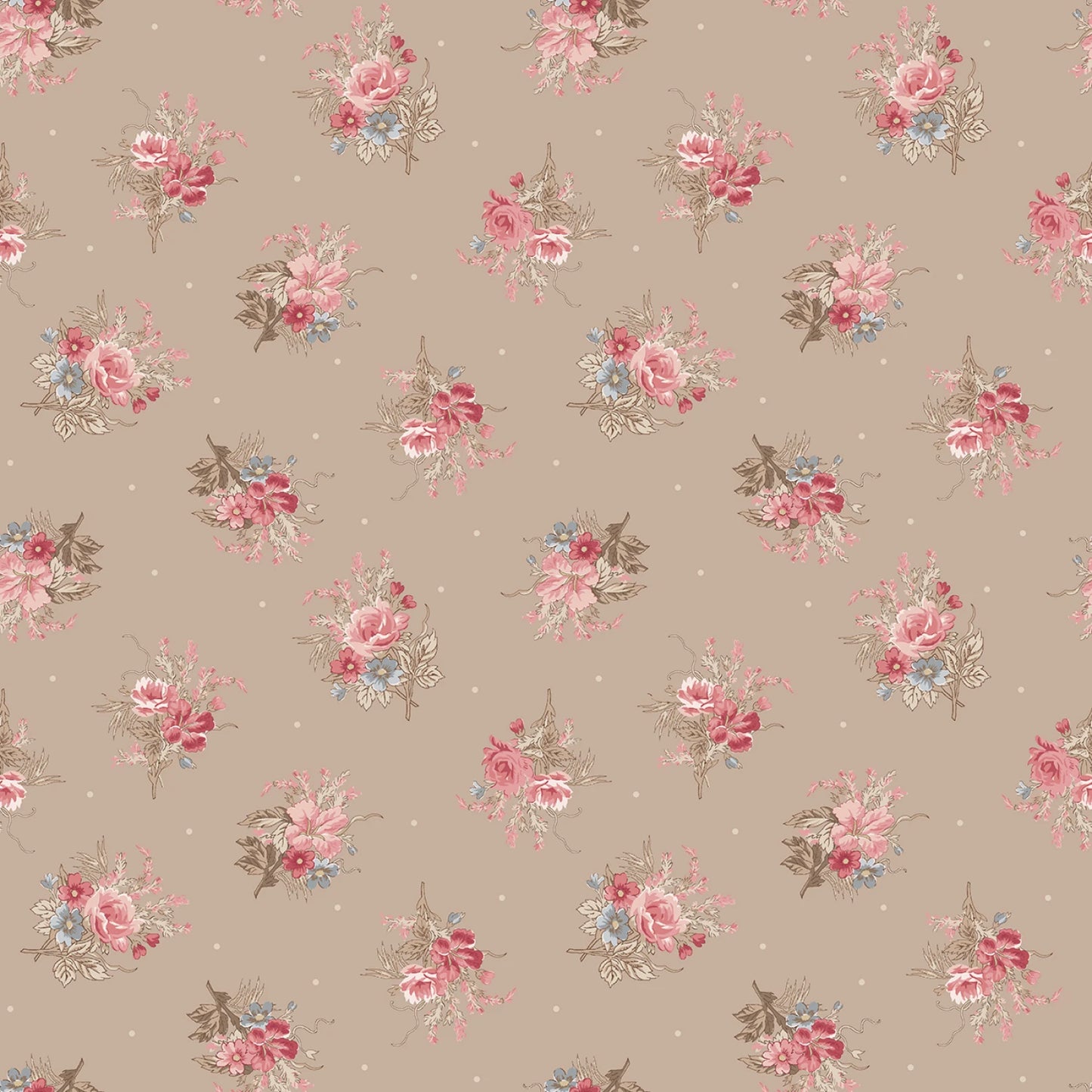 Meadow Blush || Tan Small Bouquet