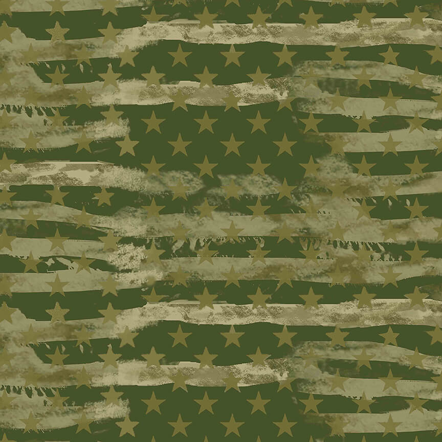 Camo Flag A/O || Military Blender || Sage Green