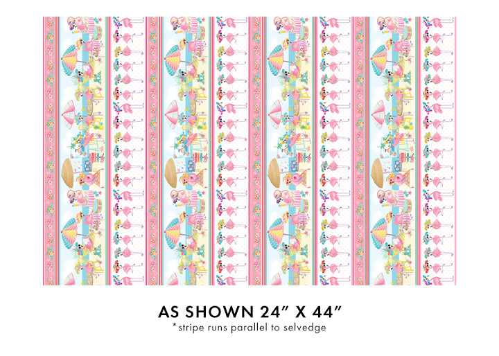 Flamingal Pals Stripe Multi