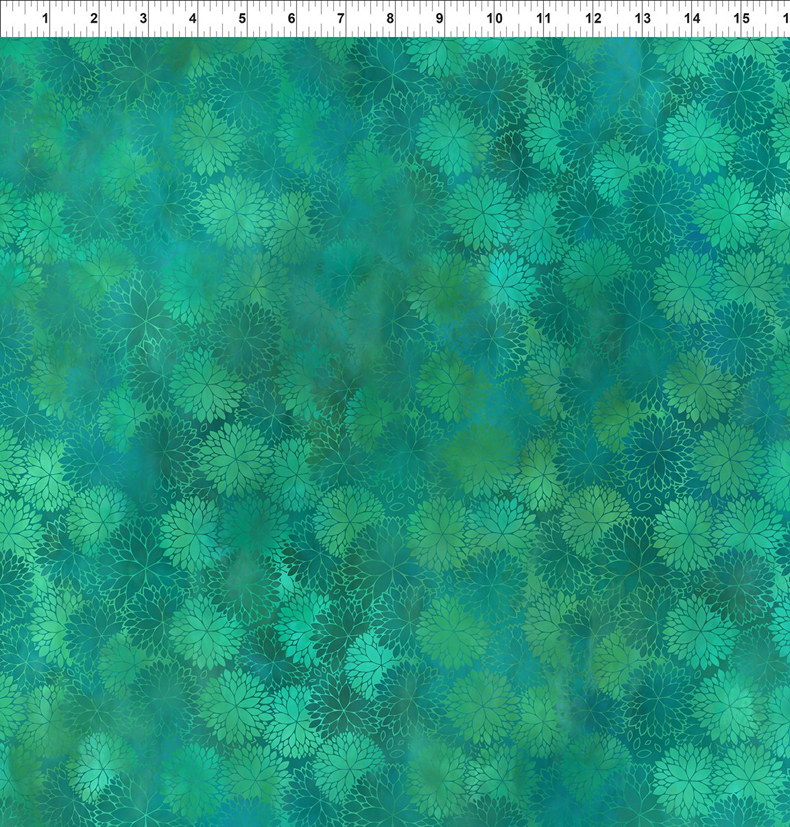 Dear Clara || Tonal Mums || Teal