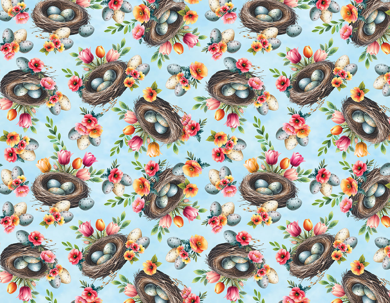 Garden Tea || Nests Sky Blue