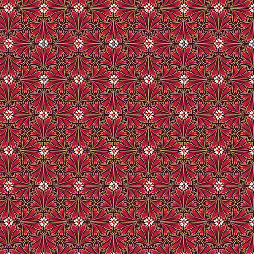 Holiday Nouveau || Foulard || Crimson