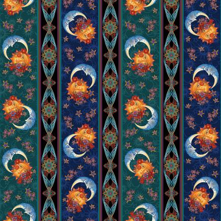 Moon and Sun Stripe Multi