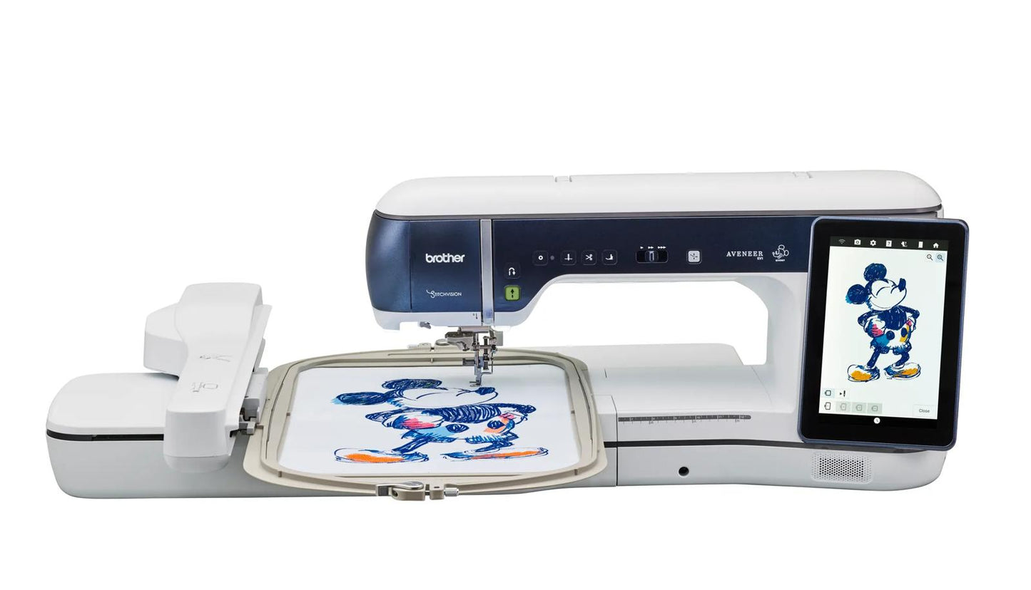 Brother Aveneer EV1 Sewing, Embroidery & Quilting Machine with Large Workspace