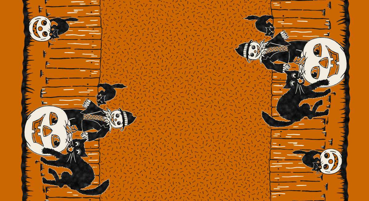 Mr Moon || Double Border Cat/Scarecrow || Orange