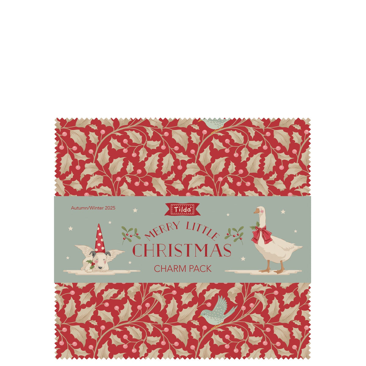 Merry Little Christmas || Charm Pack 5in Squares