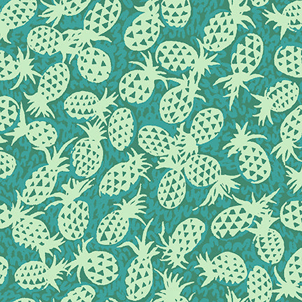 Flora || Pineapples || Teal