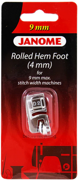 Janome 4mm Rolled Hem Foot