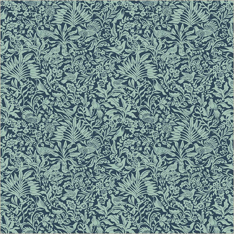 Tapestry || Aviary || Prussian Mint