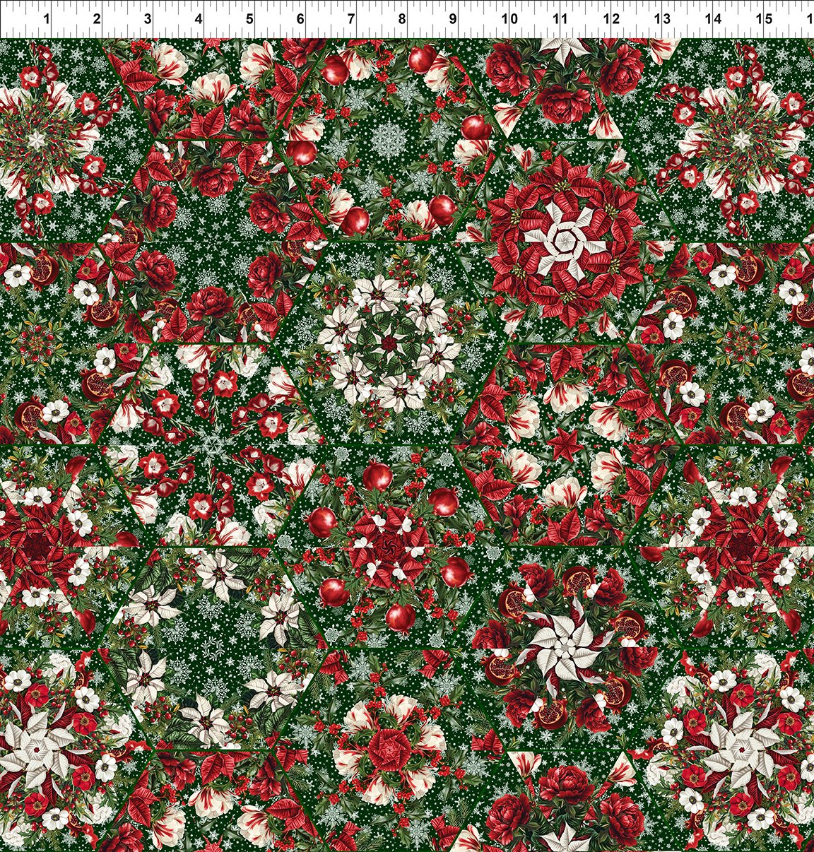 Winter Enchantment || Kaleidoscope || Green