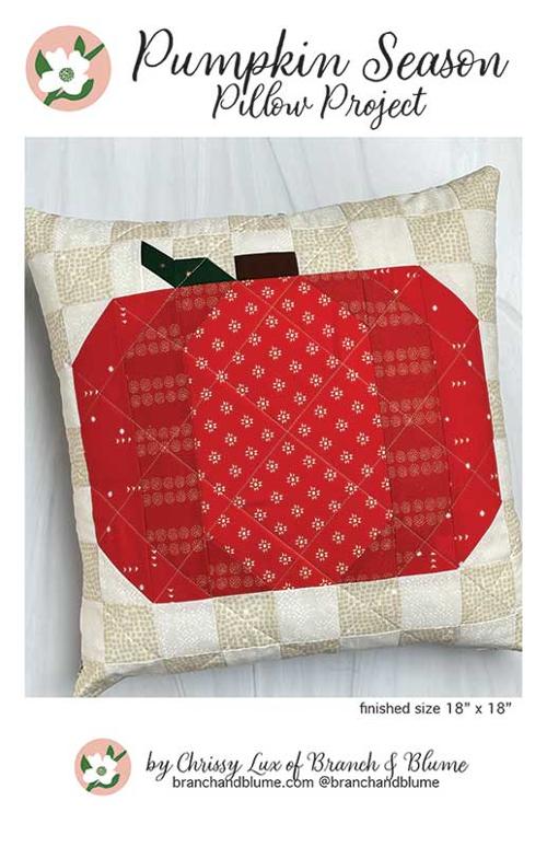 Pumpkin Season || Pillow Pattern