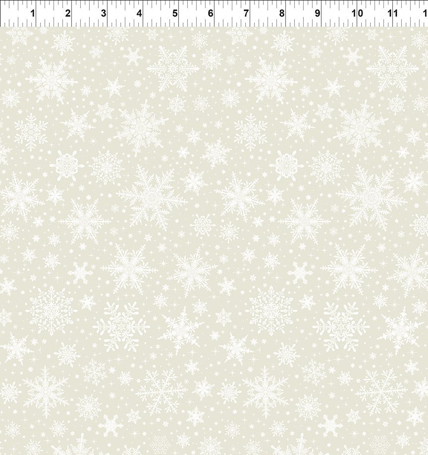 Winter Enchantment || Snowflakes || Cream