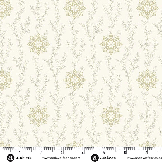 Snow Flurry || Linen and Lace Cream