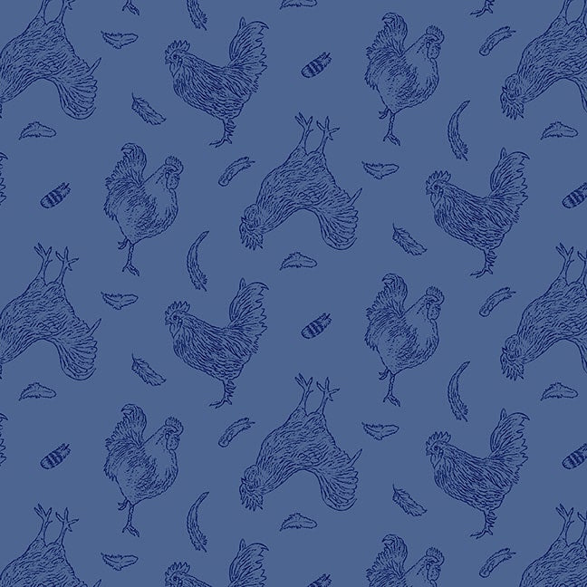 The Chicken Club Blue