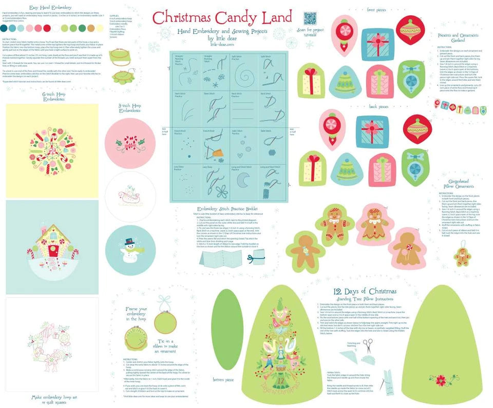 Christmas Candy Land || Panel