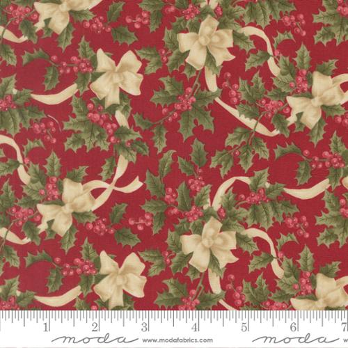 Candlelight Christmas || Bows & Holly || Crimson