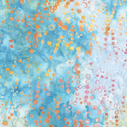 Bali Under The Sea || Bubbles || Turquoise/Orange
