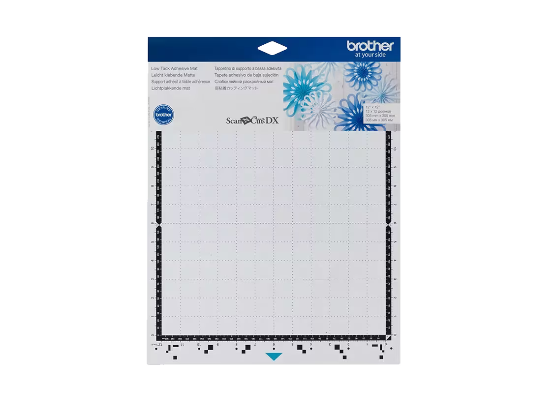 Brother CADXMATLOW12 12 x 12 Low Tack Adhesive Mat