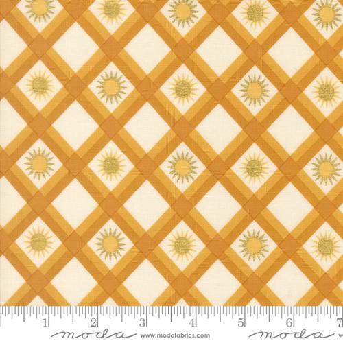 Ladybug Whimsy || Plaid || Golden