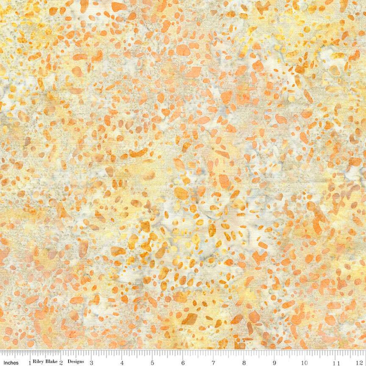 Batiks || Terrazzo || Yellow Cream