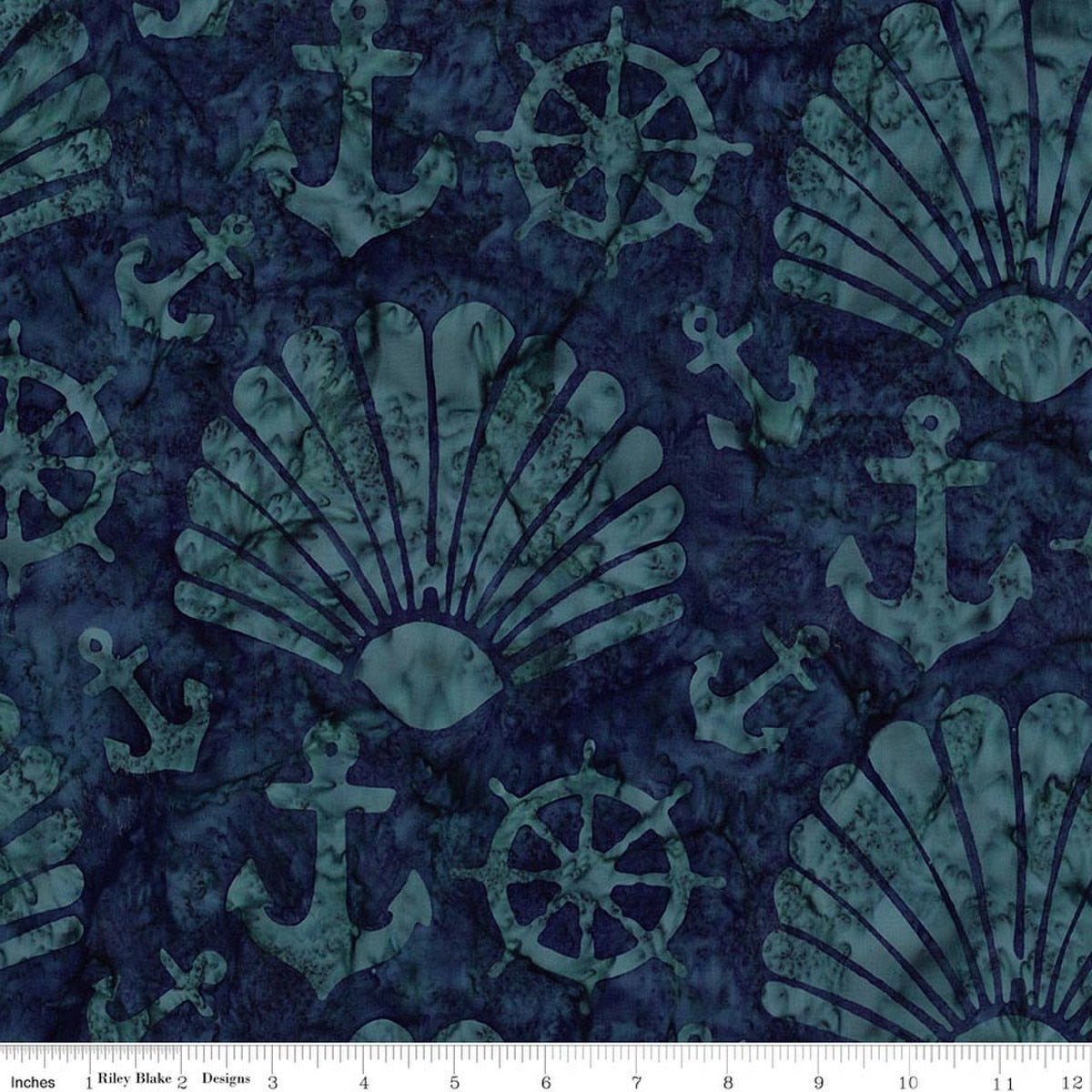 Sunken Treasure Denim Bijou Fabric by Riley Blake Designs