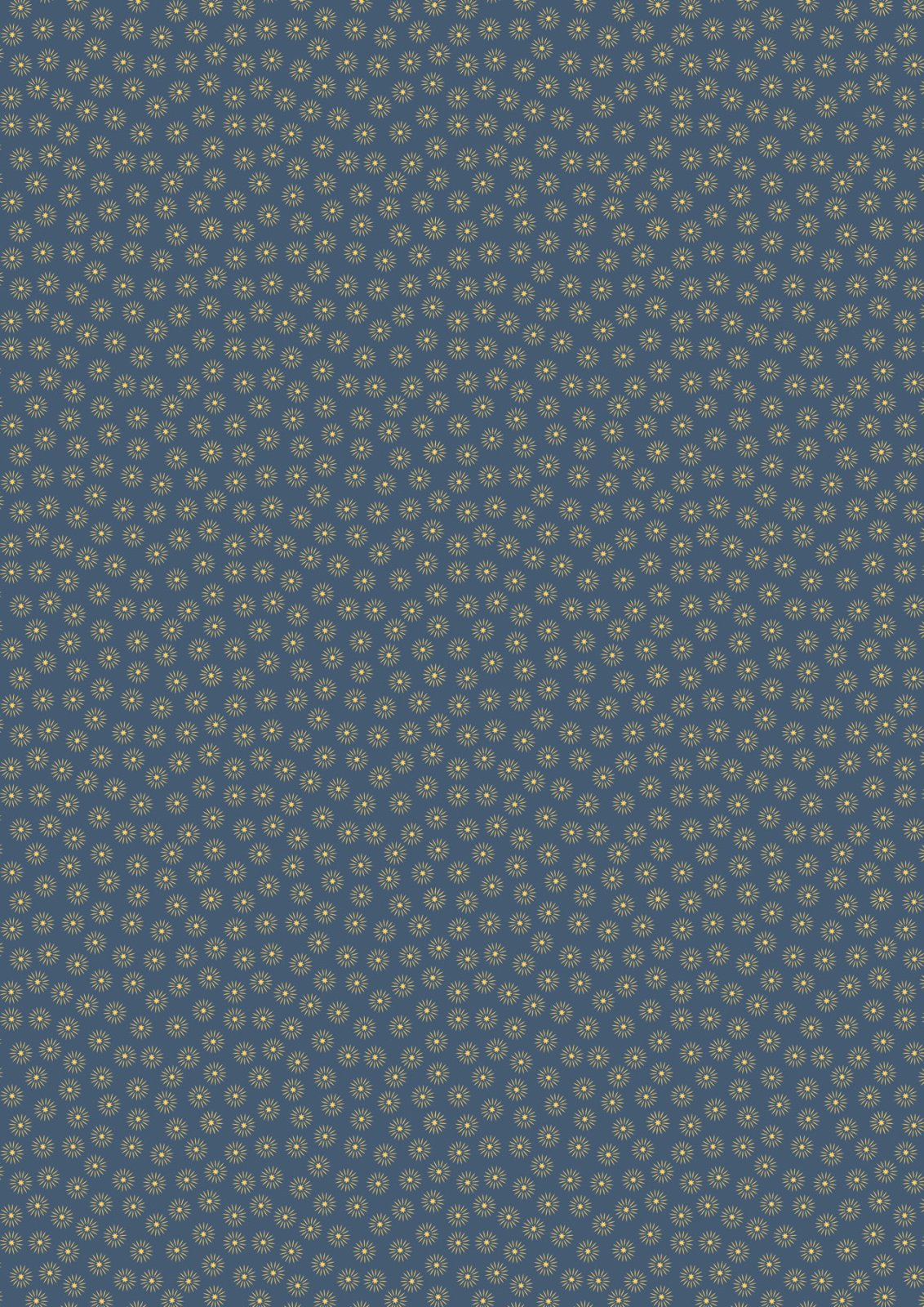 Peace and Joy Little Star Blue Gold Metallic