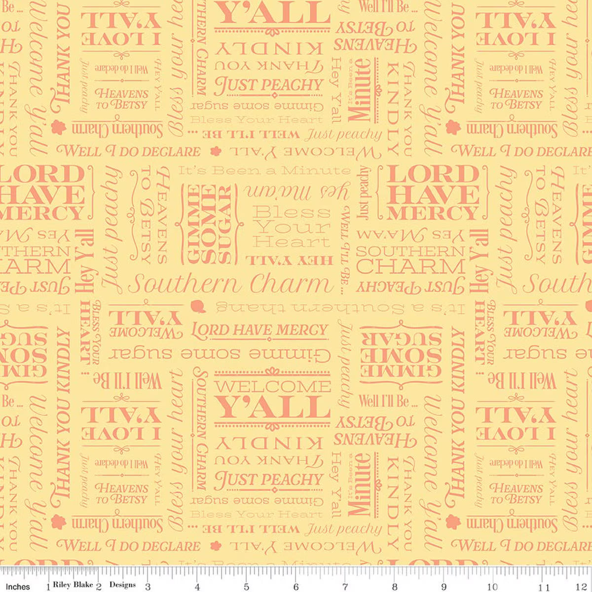 Southern Charm || Text Yellow