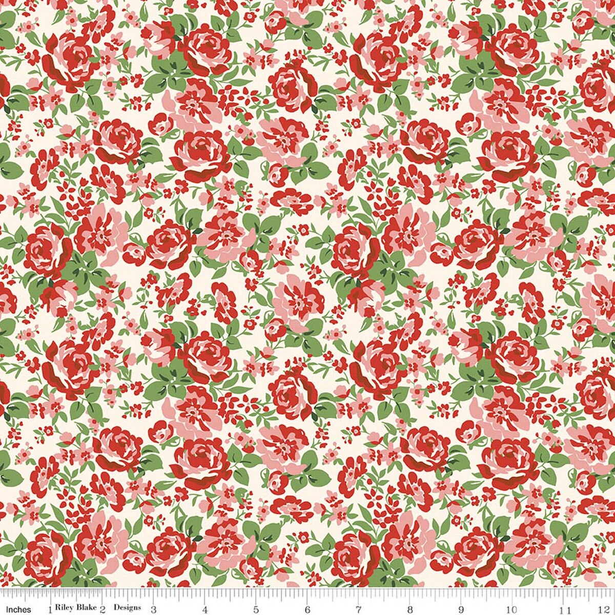 Cowgirl || Floral || Red