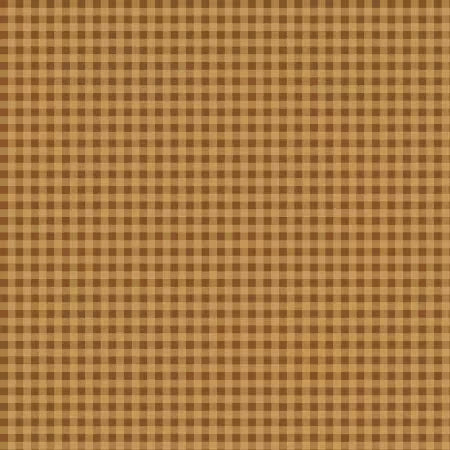 Cider Mill || Harvest Gingham || Brown / Orange