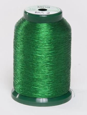 KingStar Metallic Embroidery Thread MA3 Green