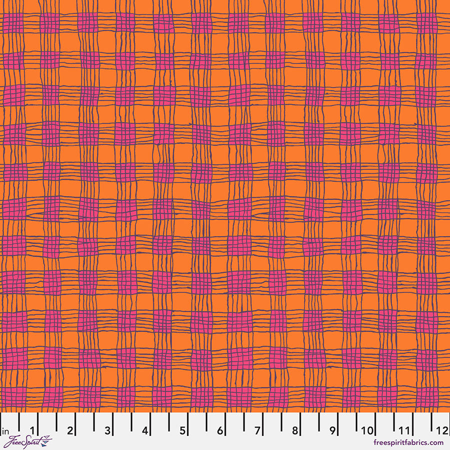 February 2025 || Gingham - Coral