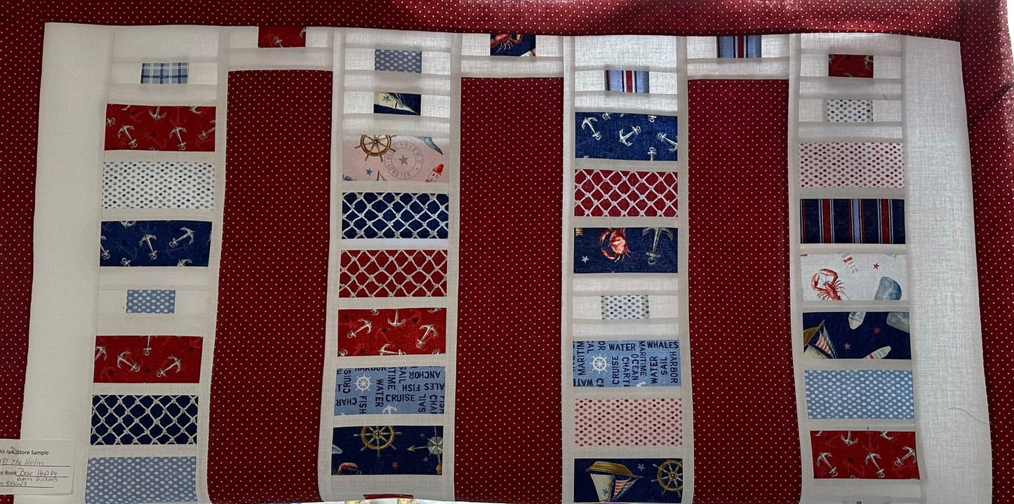 At the Helm Quilt Top Sample