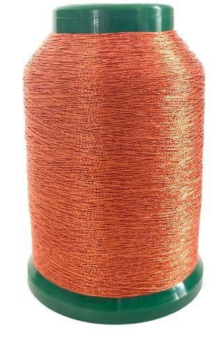 KingStar Metallic Embroidery Thread MA24 Orange