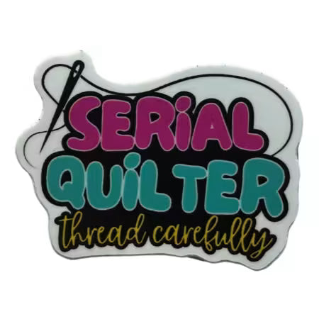 Serial Quilter Thread Carefully
