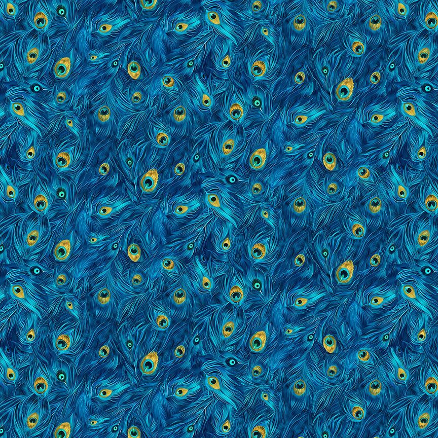 Wild Beauty || Packed Peacock Plumes