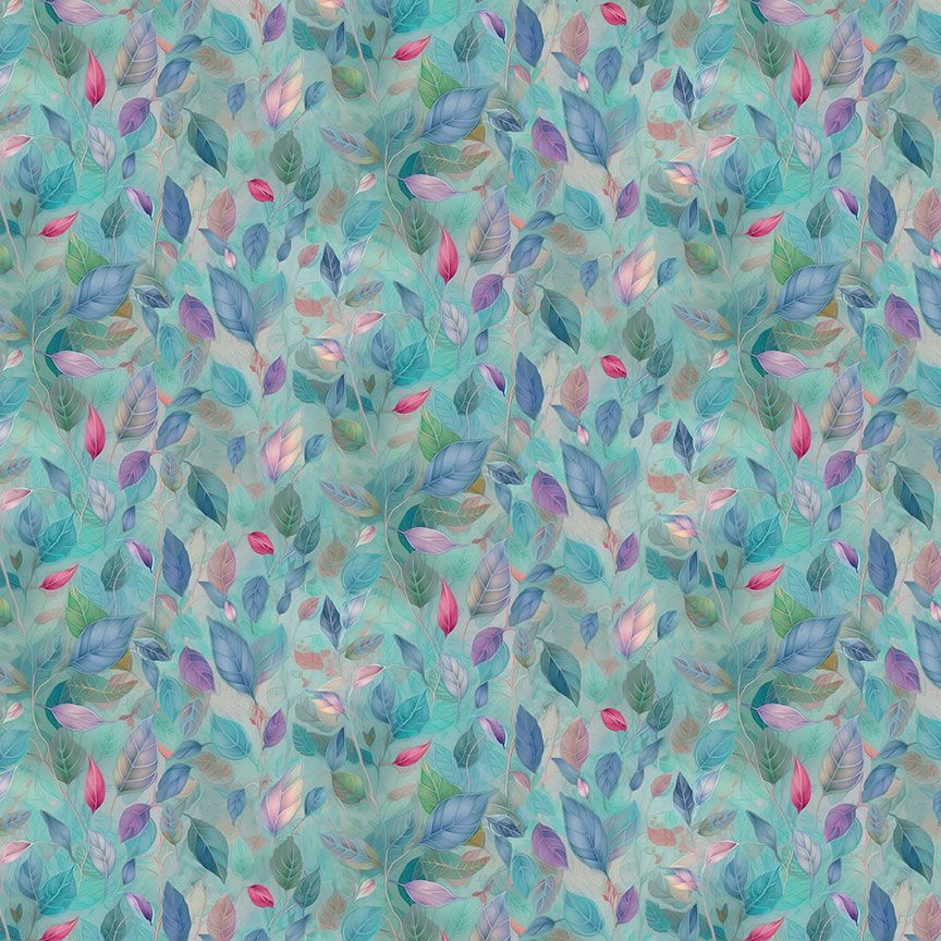 Wild Beauty || Leaves || Blue