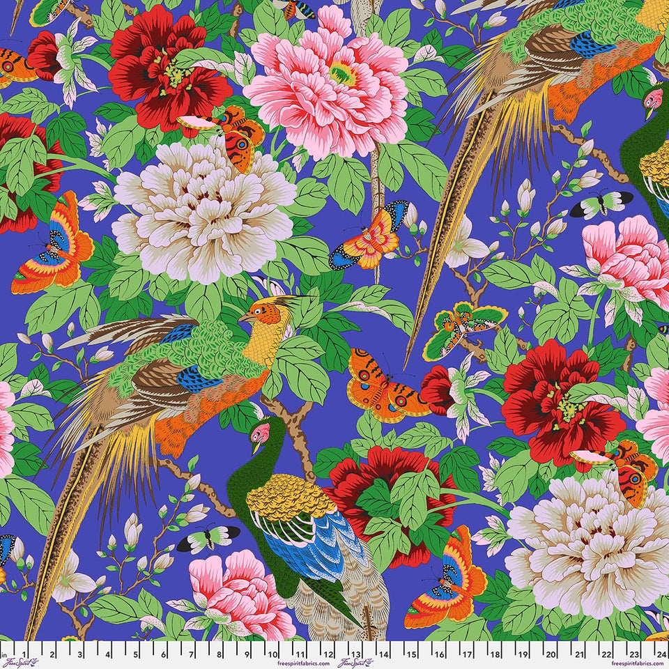 Kaffe Fassett Collective || Birds & Bees || Purple