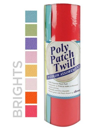 Poly Patch Twill™ Brights
