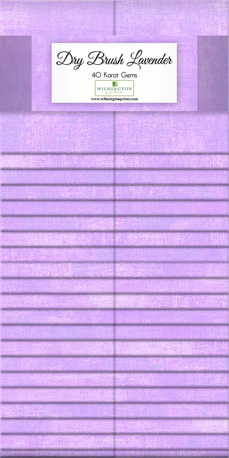Dry Brush Lavender || 40 Pcs || Jelly Roll